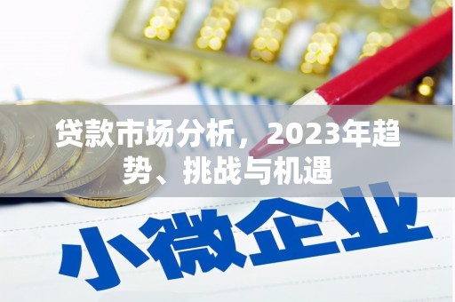 八德贷款市场分析，2023年趋势、挑战与机遇
