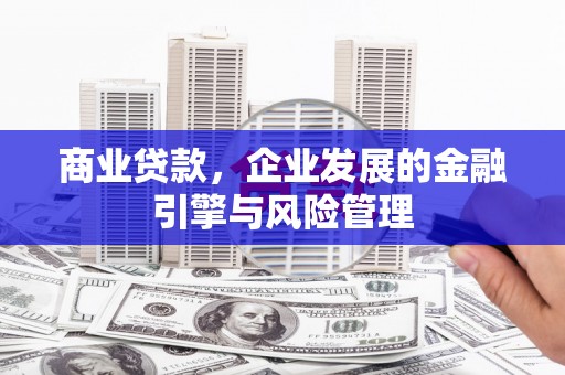 八德商业贷款，企业发展的金融引擎与风险管理
