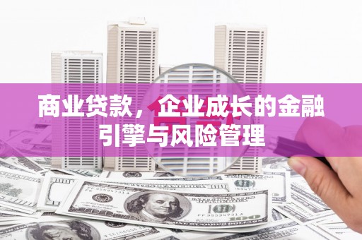 八德商业贷款，企业成长的金融引擎与风险管理