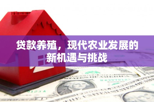 八德贷款养殖，现代农业发展的新机遇与挑战