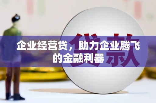 八德企业经营贷，助力企业腾飞的金融利器