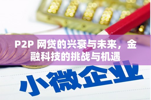 八德P2P 网贷的兴衰与未来，金融科技的挑战与机遇