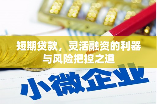 八德短期贷款，灵活融资的利器与风险把控之道