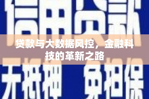 八德贷款与大数据风控，金融科技的革新之路