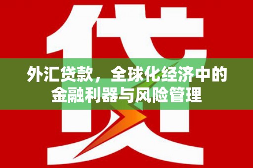 八德外汇贷款，全球化经济中的金融利器与风险管理