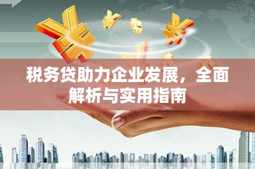 八德税务贷助力企业发展，全面解析与实用指南