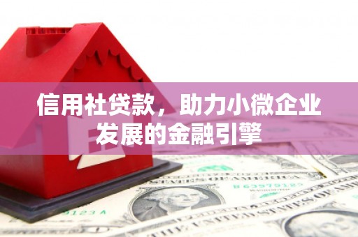 八德信用社贷款，助力小微企业发展的金融引擎