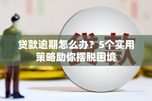 八德贷款逾期怎么办？5个实用策略助你摆脱困境