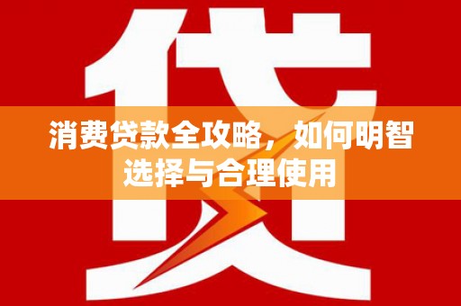 八德消费贷款全攻略，如何明智选择与合理使用