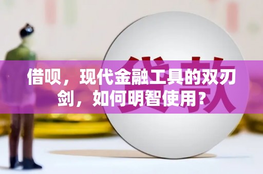 八德借呗，现代金融工具的双刃剑，如何明智使用？
