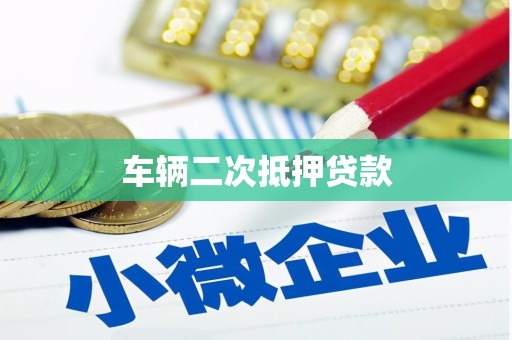 八德车辆二次抵押贷款
