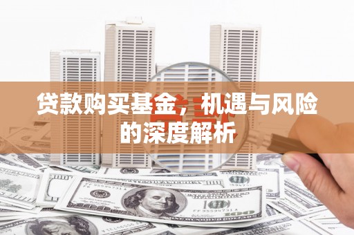 八德贷款购买基金，机遇与风险的深度解析