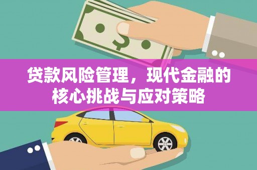八德贷款风险管理，现代金融的核心挑战与应对策略