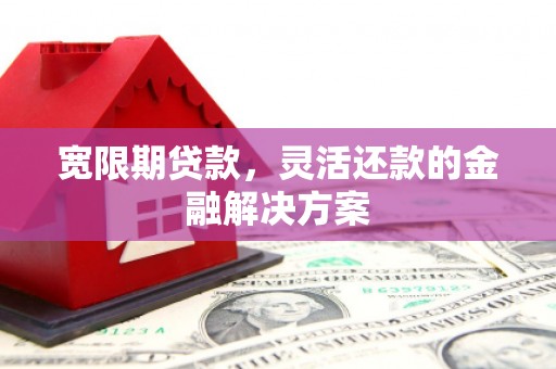 八德宽限期贷款，灵活还款的金融解决方案