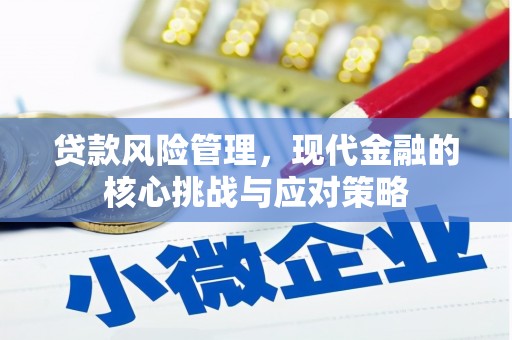 八德贷款风险管理，现代金融的核心挑战与应对策略