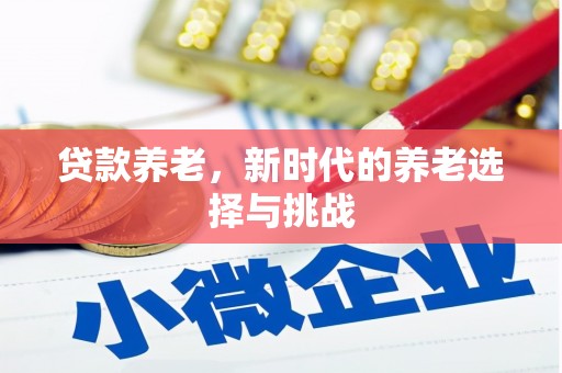 八德贷款养老，新时代的养老选择与挑战