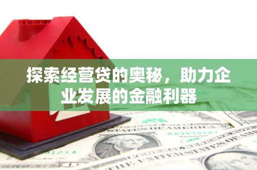 八德探索经营贷的奥秘，助力企业发展的金融利器