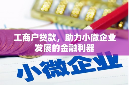八德工商户贷款，助力小微企业发展的金融利器