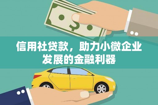 八德信用社贷款，助力小微企业发展的金融利器