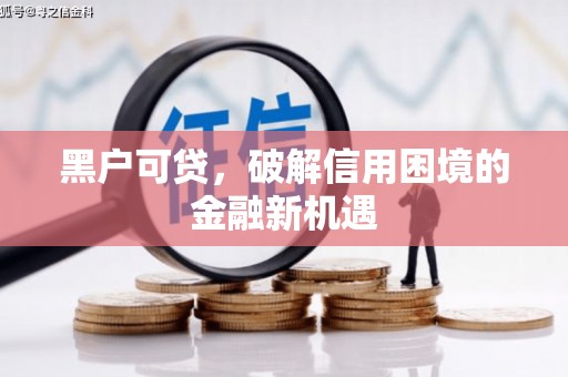 八德黑户可贷，破解信用困境的金融新机遇