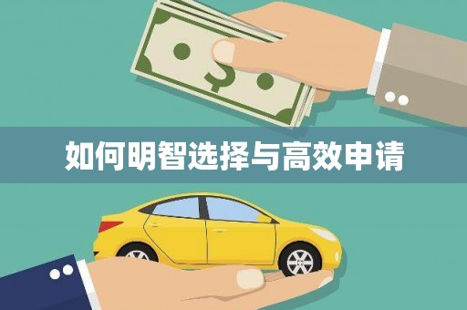 八德如何明智选择与高效申请